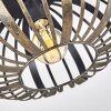 Oravi Deckenleuchte Schwarz-Gold, 1-flammig