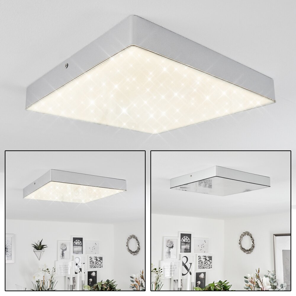 Mentque Deckenleuchte LED Silber, 1-flammig main product photo