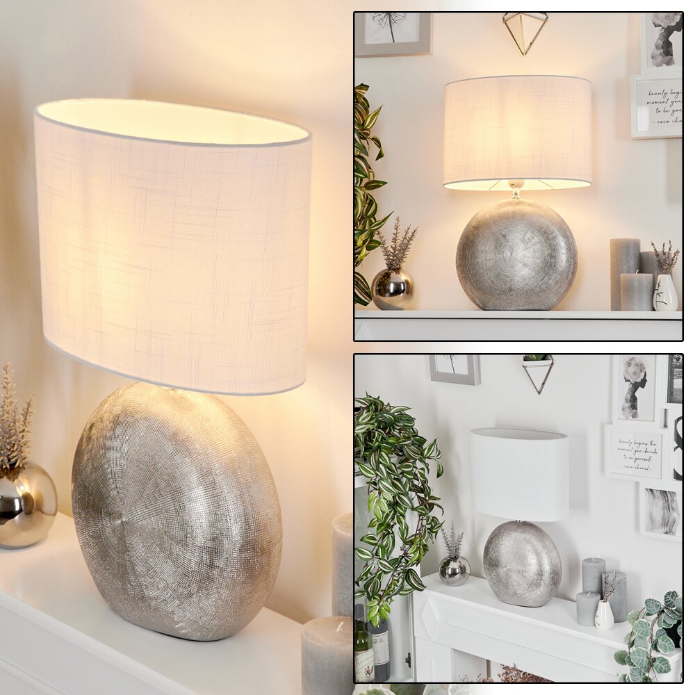 Lahnus Tischleuchte Silber, 1-flammig main product photo