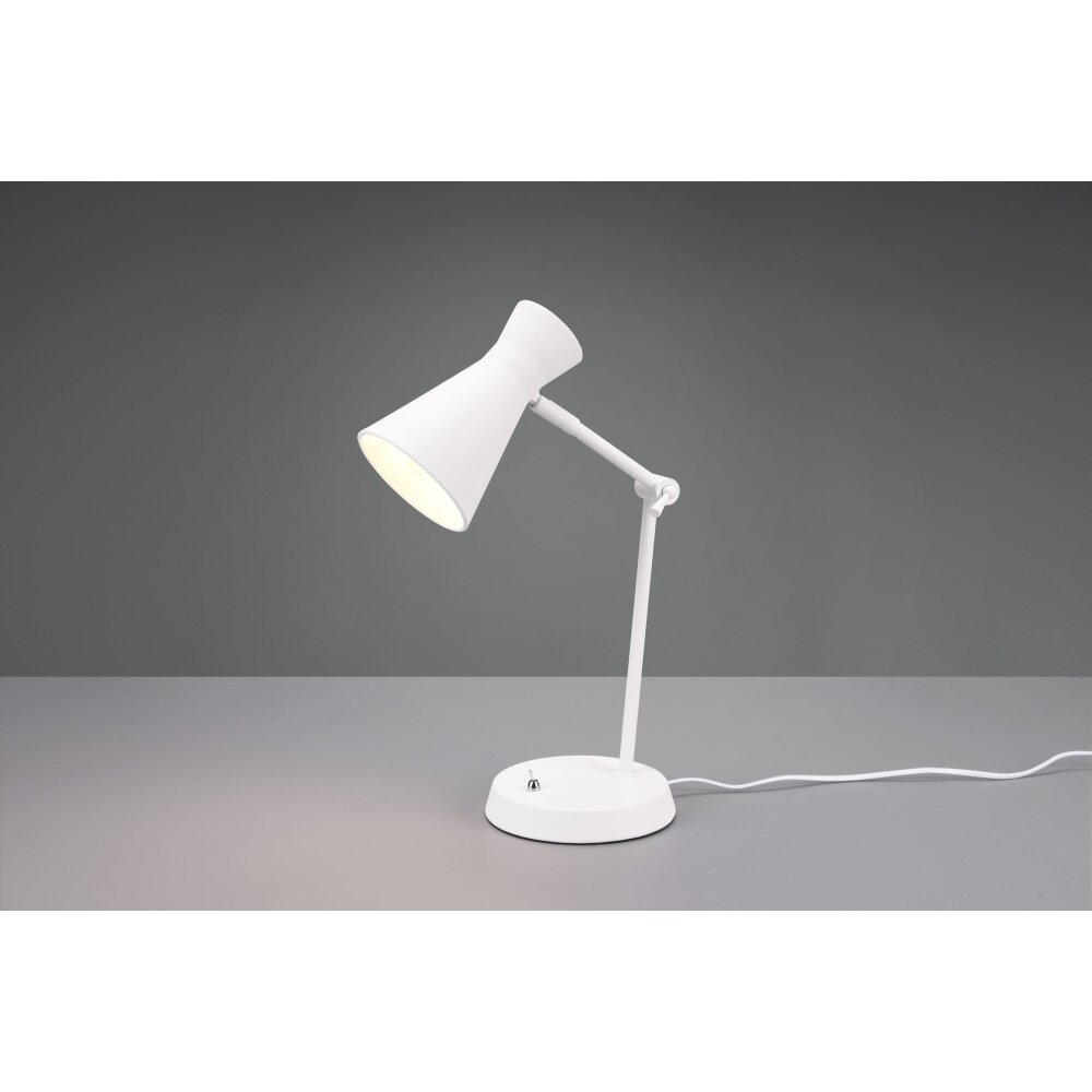 Reality Enzo Tischleuchte Weiß, 1-flammig main product photo