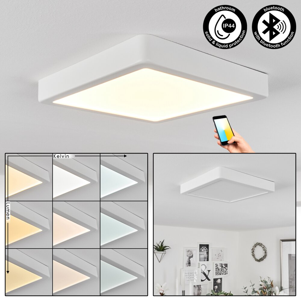 Finsrud Deckenpanel LED Weiß, 1-flammig main product photo