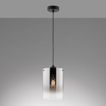 Fischer & Honsel Samu Pendelleuchte Schwarz, 1-flammig Fischer & Honsel Samu Pendelleuchte Schwarz, 1-flammig