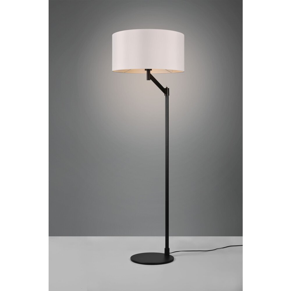 Trio Cassio Stehleuchte Schwarz, 1-flammig main product photo