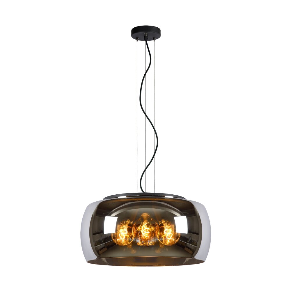 Lucide OLIVIA Hängeleuchte Schwarz, 3-flammig main product photo