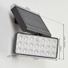 Estampes Solarwandleuchte LED Anthrazit, 1-flammig, Bewegungsmelder