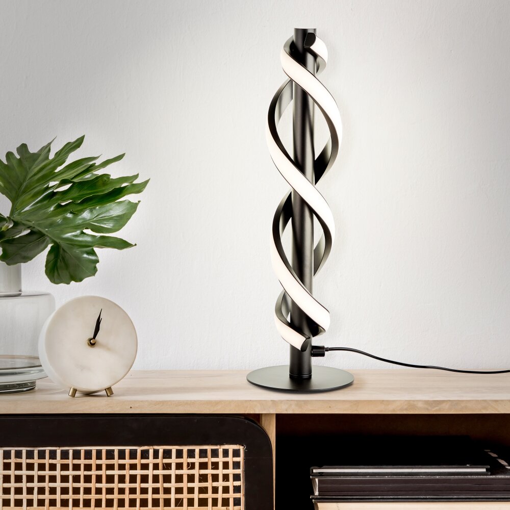 Brilliant Amalie Tischleuchte LED Schwarz, 1-flammig main product photo