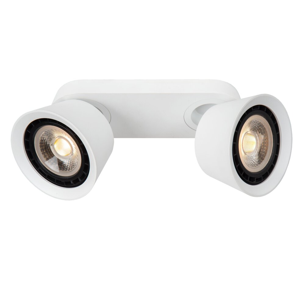 Lucide TRIGONO Deckenleuchte Weiß, 2-flammig main product photo