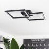 Cavareno Deckenleuchte LED Schwarz, 1-flammig