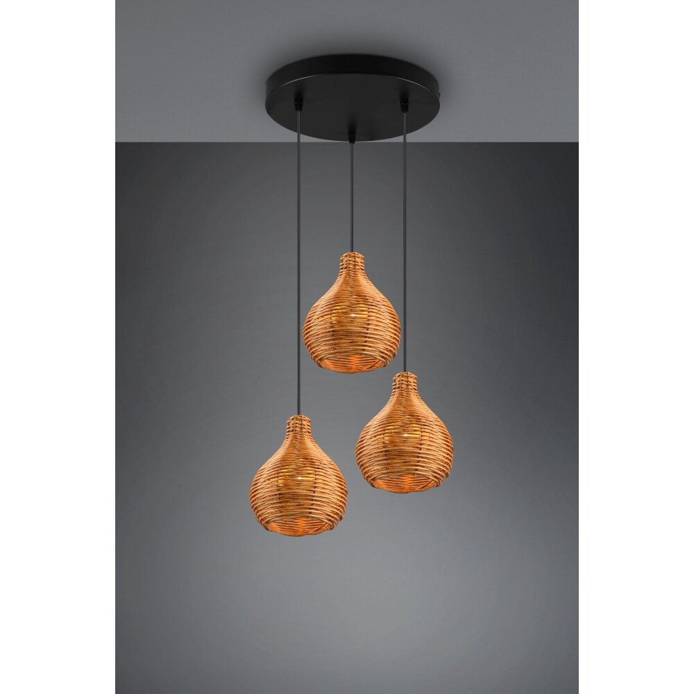 Reality Sprout Pendelleuchte Schwarz, 3-flammig main product photo