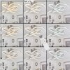 Vignats Deckenleuchte LED Nickel-Matt, 4-flammig, Fernbedienung