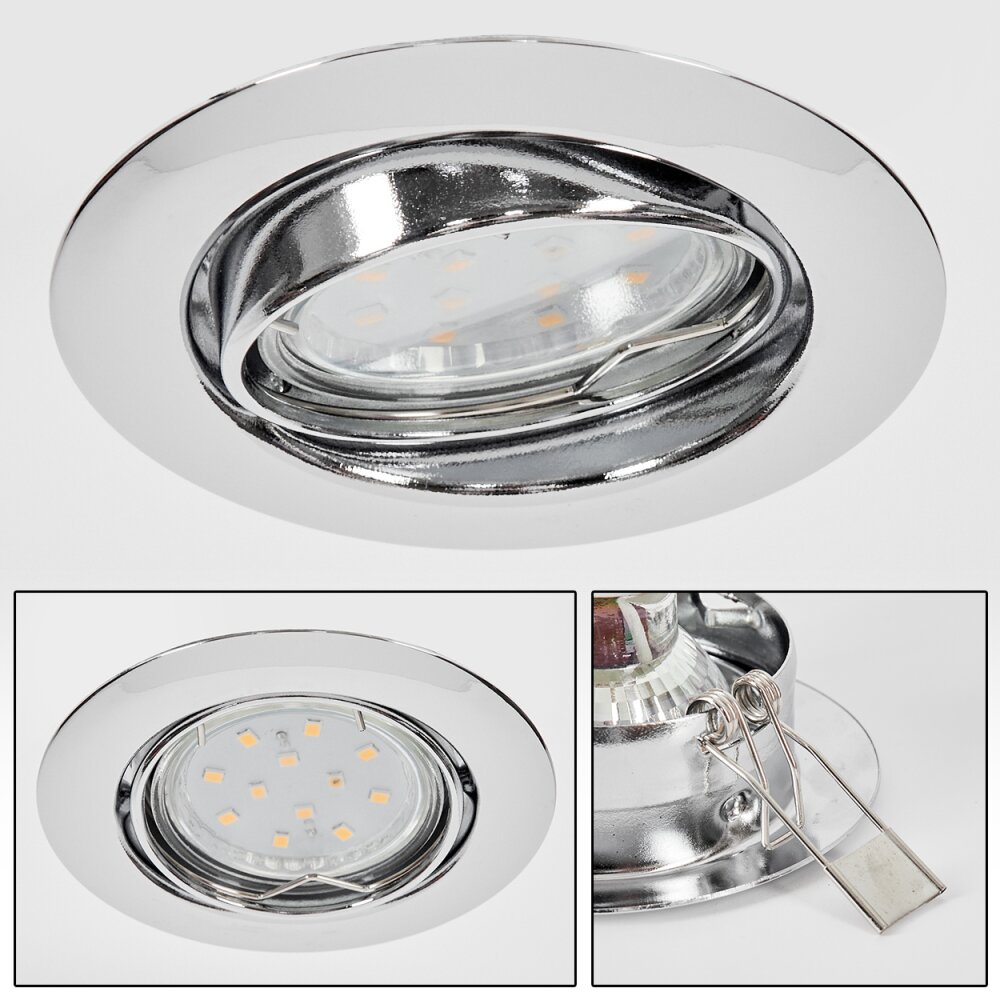Vibersviller Einbauleuchte LED Chrom, 1-flammig main product photo