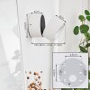 Laonsana Wandleuchte LED Weiß, 1-flammig
