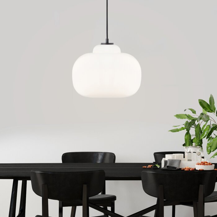 Brilliant Blop Pendelleuchte Schwarz, 1-flammig Brilliant Blop Pendelleuchte Schwarz, 1-flammig