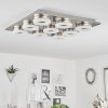 Thiernu Deckenleuchte LED Nickel-Matt, 1-flammig