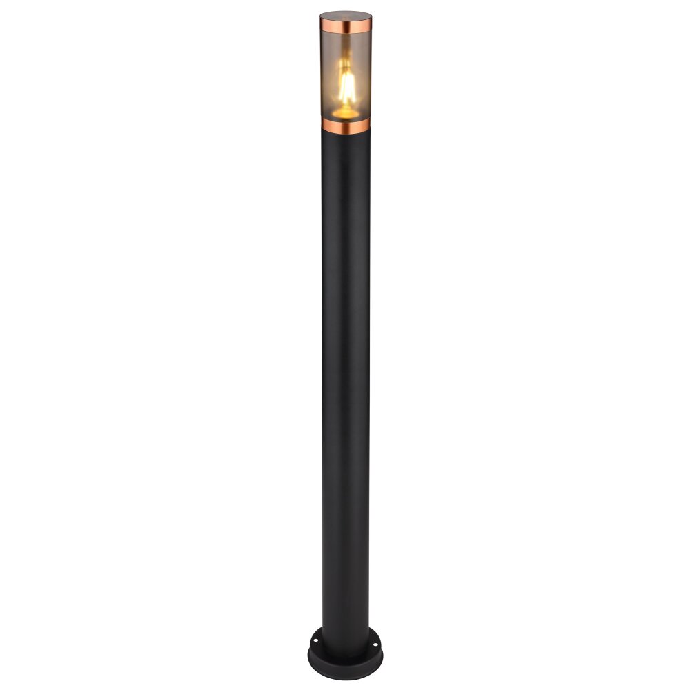 Globo BOSTON Wegeleuchte Schwarz, 1-flammig main product photo