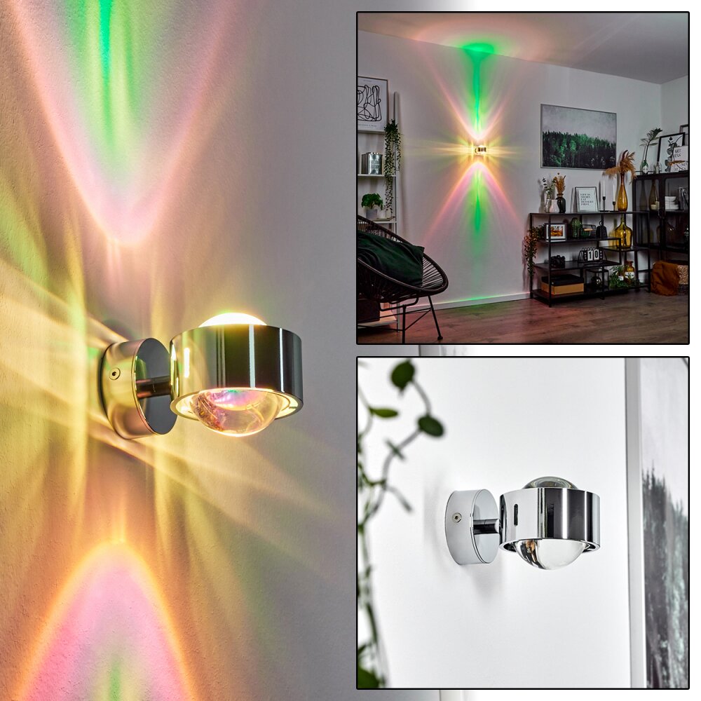 Sapri Wandleuchte Chrom, 1-flammig main product photo