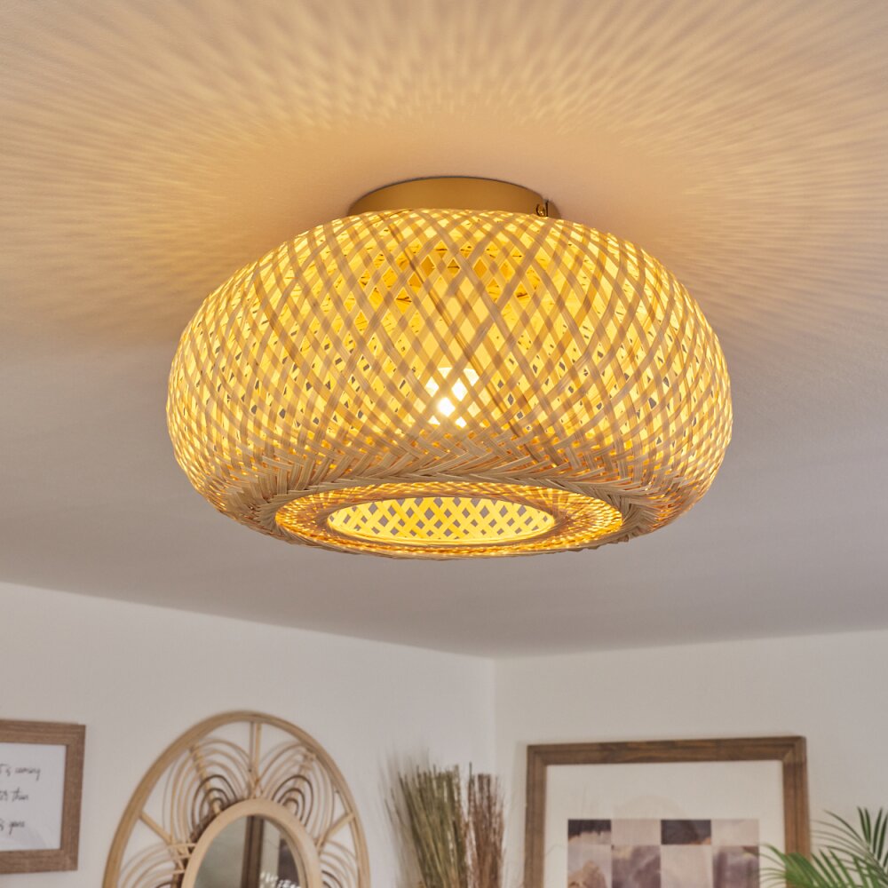 Bauro Deckenleuchte Naturfarben, 1-flammig main product photo