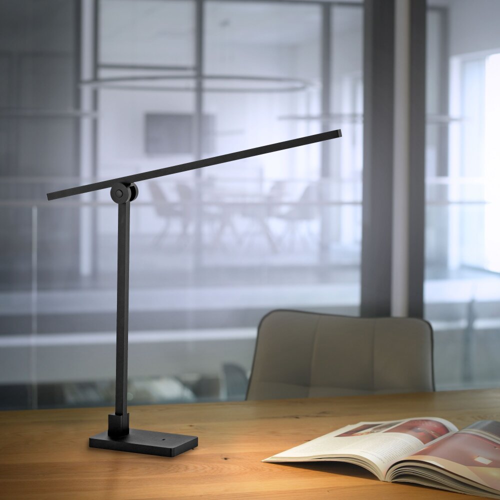 Paul Neuhaus PURE-GRAFO Tischleuchte LED Schwarz, 1-flammig main product photo