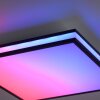 Leuchten Direkt MARIO BLACK Deckenleuchte LED Schwarz, 1-flammig, Fernbedienung, Farbwechsler