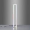 Leuchten Direkt FELIX60 Stehleuchte LED Stahl gebürstet, 2-flammig, Fernbedienung, Farbwechsler