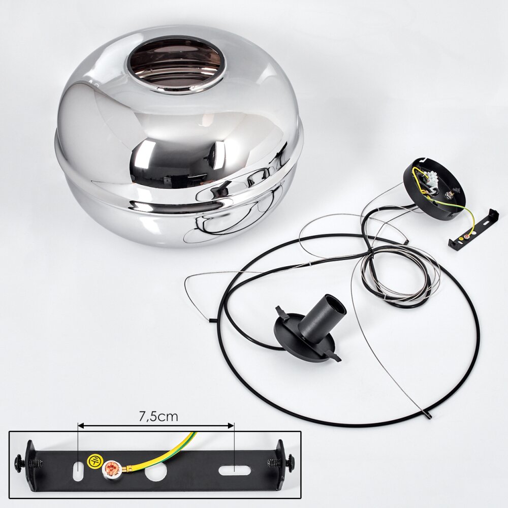 Feiro Pendelleuchte Schwarz, 1-flammig