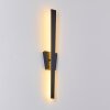 Meels Wandleuchte LED Schwarz, 1-flammig