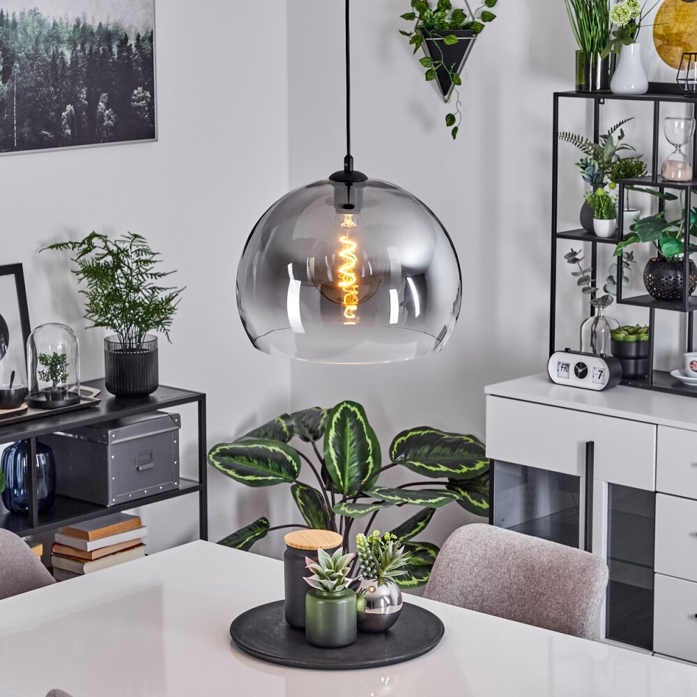 Acey Hängeleuchte Schwarz, 1-flammig main product photo