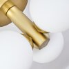 Cebola Deckenleuchte Gold, 3-flammig