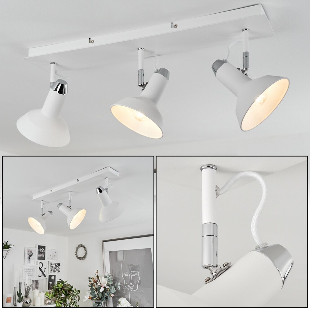 Vouzy Deckenleuchte Weiß, 3-flammig main product photo