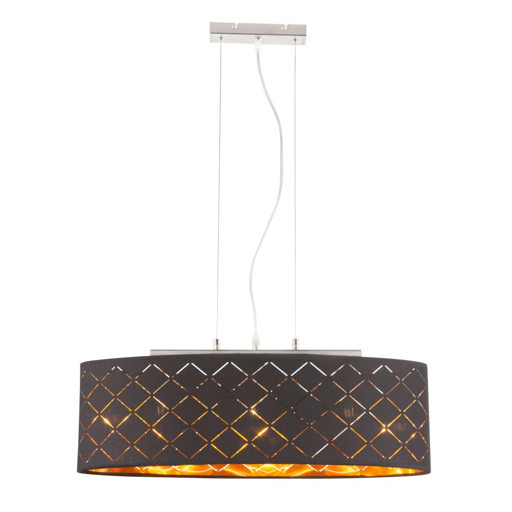 Globo CLARKE Hängeleuchte LED Nickel-Matt, 3-flammig main product photo