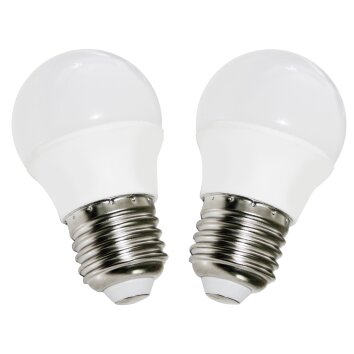 Globo 2er Set LED E27 6 Watt 550 Lumen 4000 Kelvin