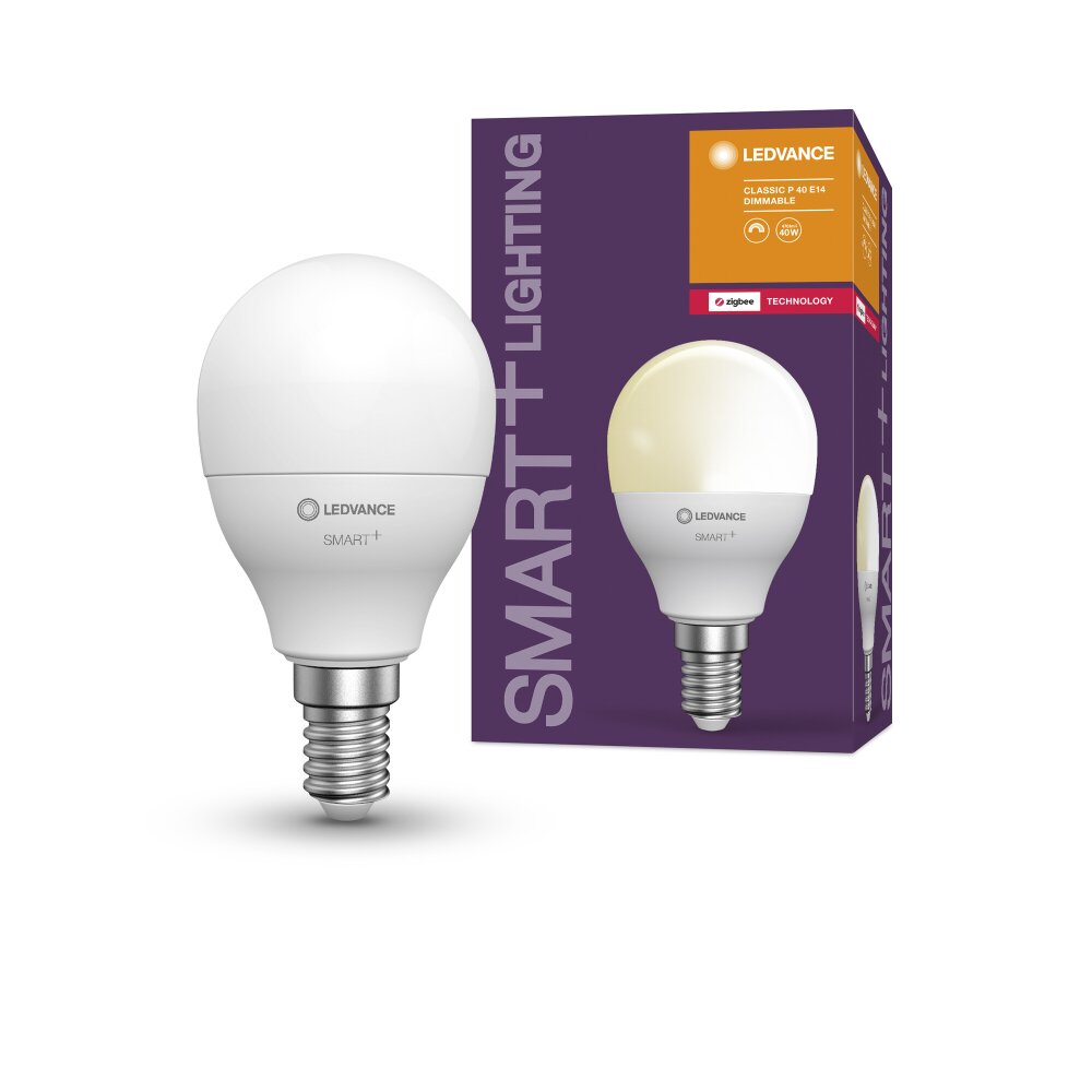 LEDVANCE SMART+ LED E14 4,9 Watt 2700 Kelvin 470 Lumen main product photo