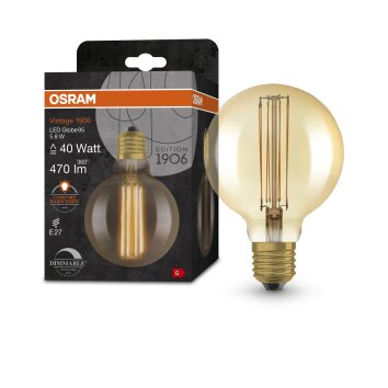 OSRAM Vintage 1906® LED E27 5,8 Watt 2200 Kelvin 470 Lumen