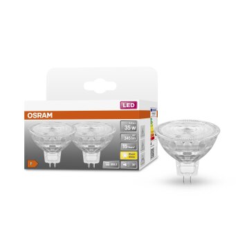 OSRAM LED STAR 2er Set LED GU5.3 3,8 Watt 2700 Kelvin 345 Lumen