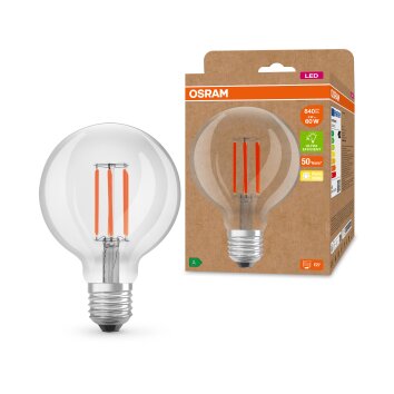 OSRAM LED E27 4 Watt 3000 Kelvin 840 Lumen OSRAM LED E27 4 Watt 3000 Kelvin 840 Lumen