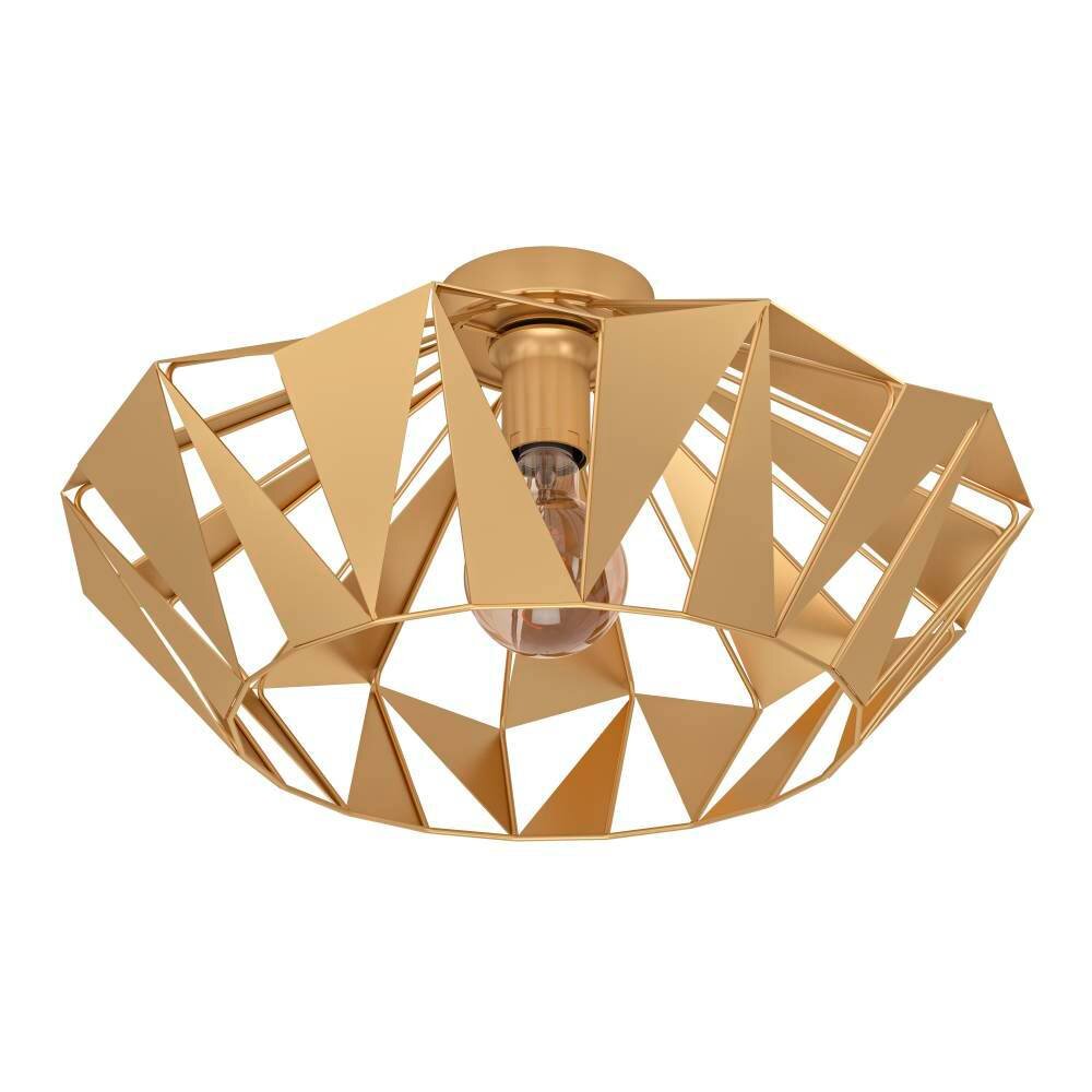 Eglo CARLTON Deckenleuchte Gold, 1-flammig main product photo