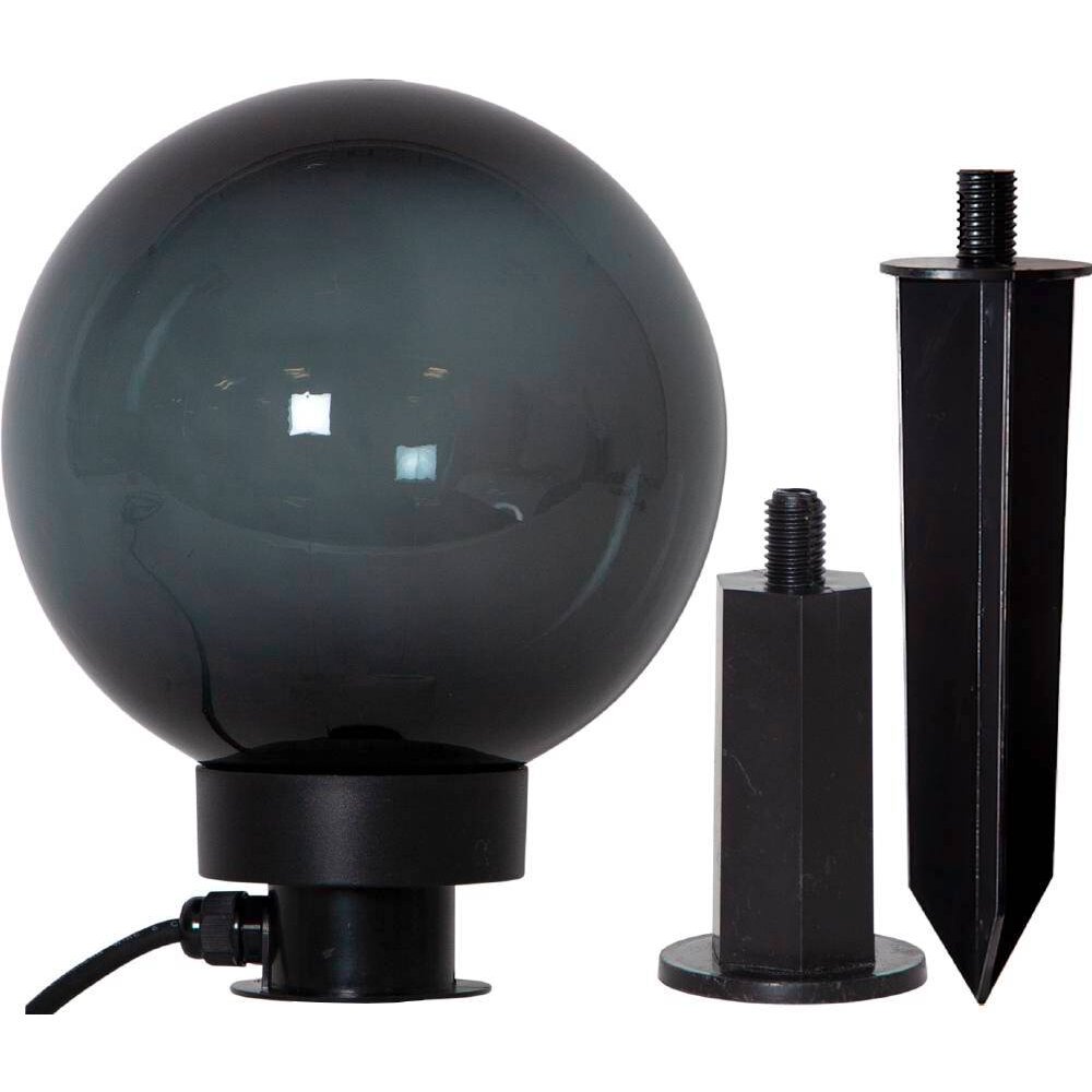 Eglo MONTEROLLO SMOKE Kugelleuchte Schwarz, 1-flammig main product photo
