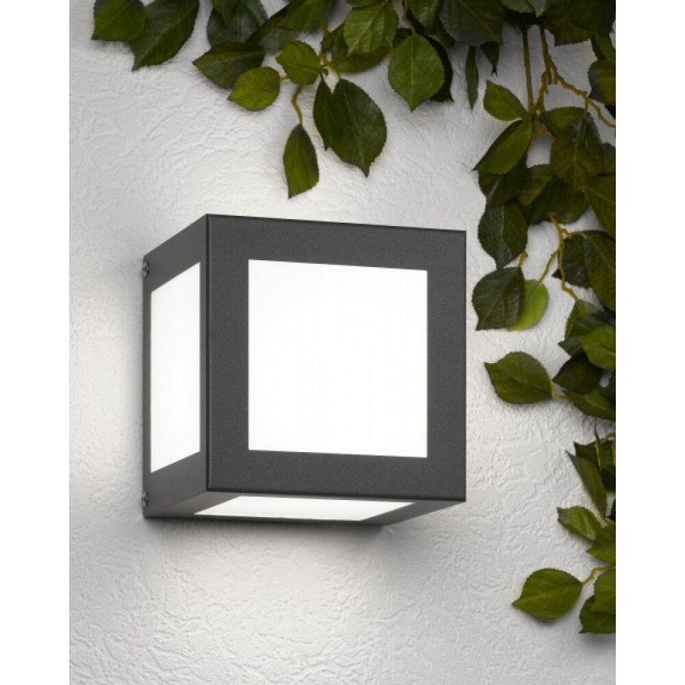 CMD Aqua Cubo Wandleuchte Anthrazit, 1-flammig main product photo