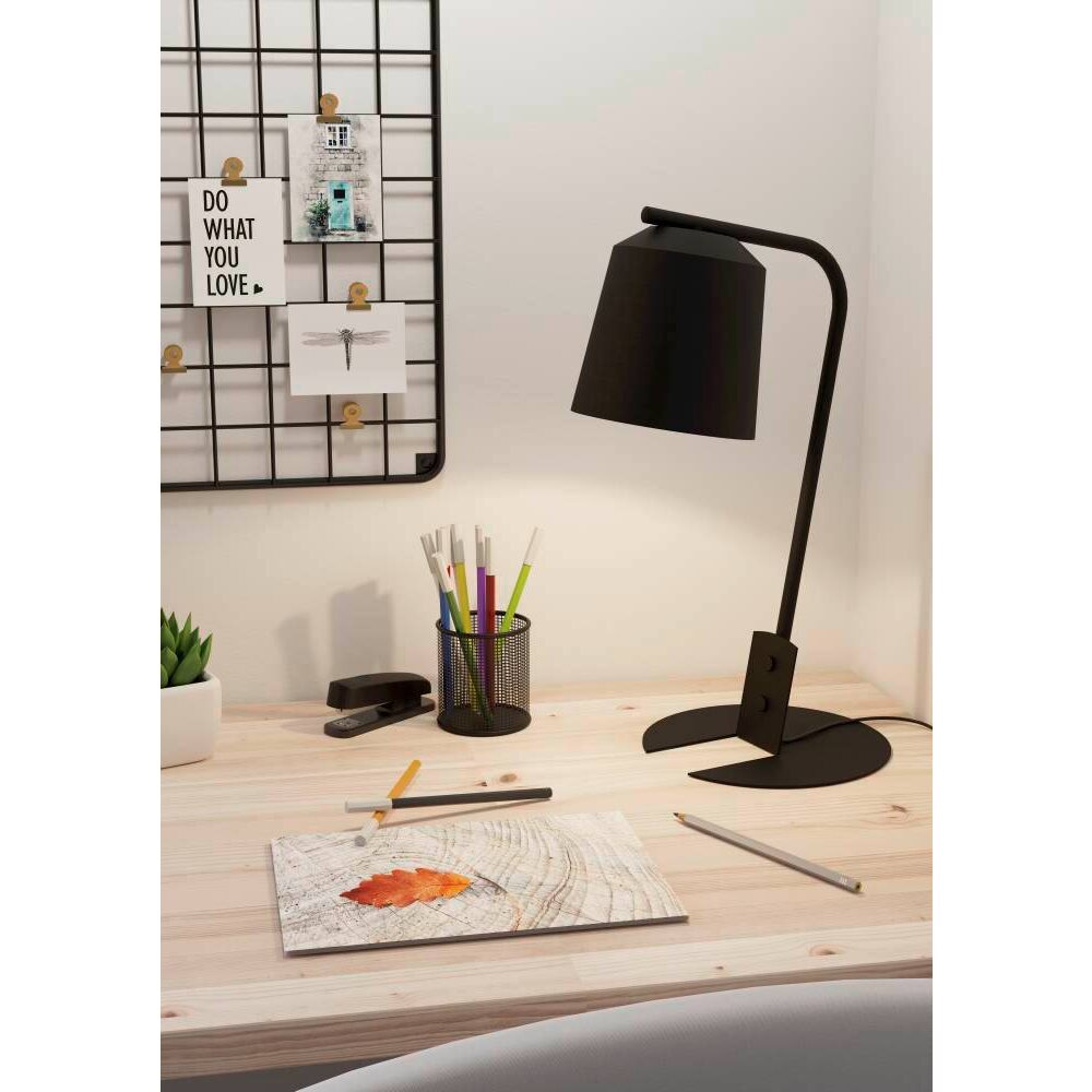 Eglo ONEDA Tischleuchte Schwarz, Weiß, 1-flammig main product photo