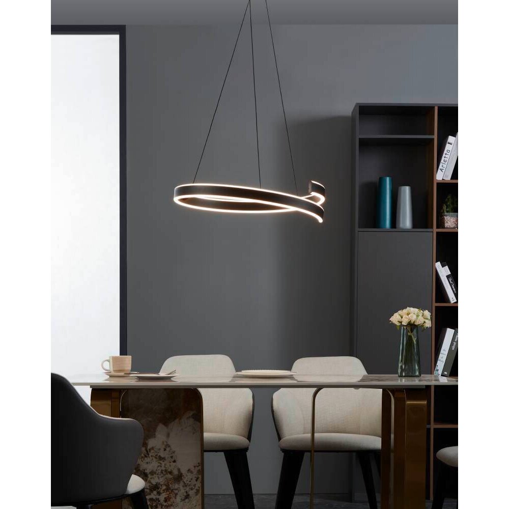 Eglo ANDABAIA-Z Hängeleuchte LED Schwarz, 1-flammig main product photo