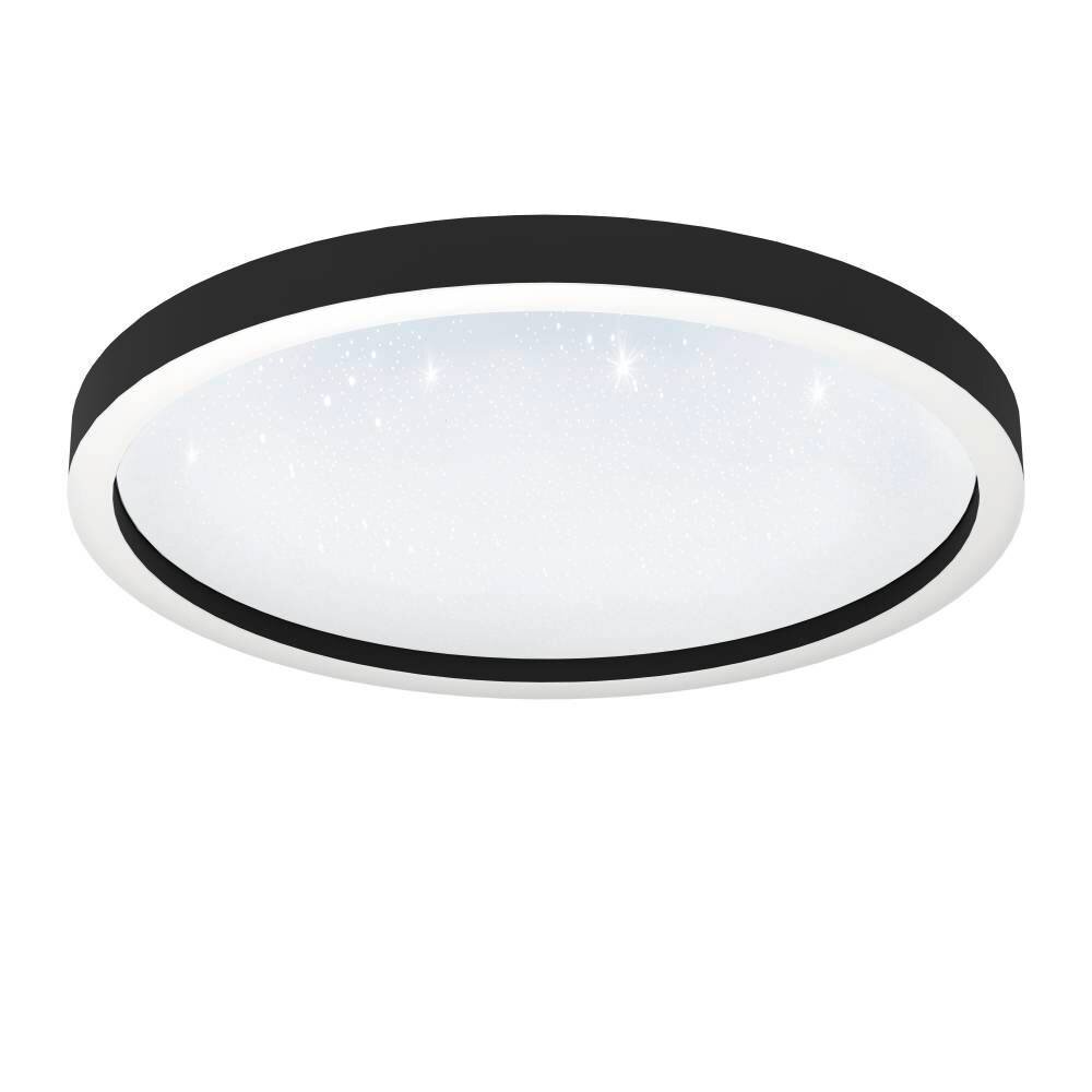 Eglo MONTEMORELOS-Z Deckenleuchte LED Schwarz, 1-flammig, Farbwechsler main product photo