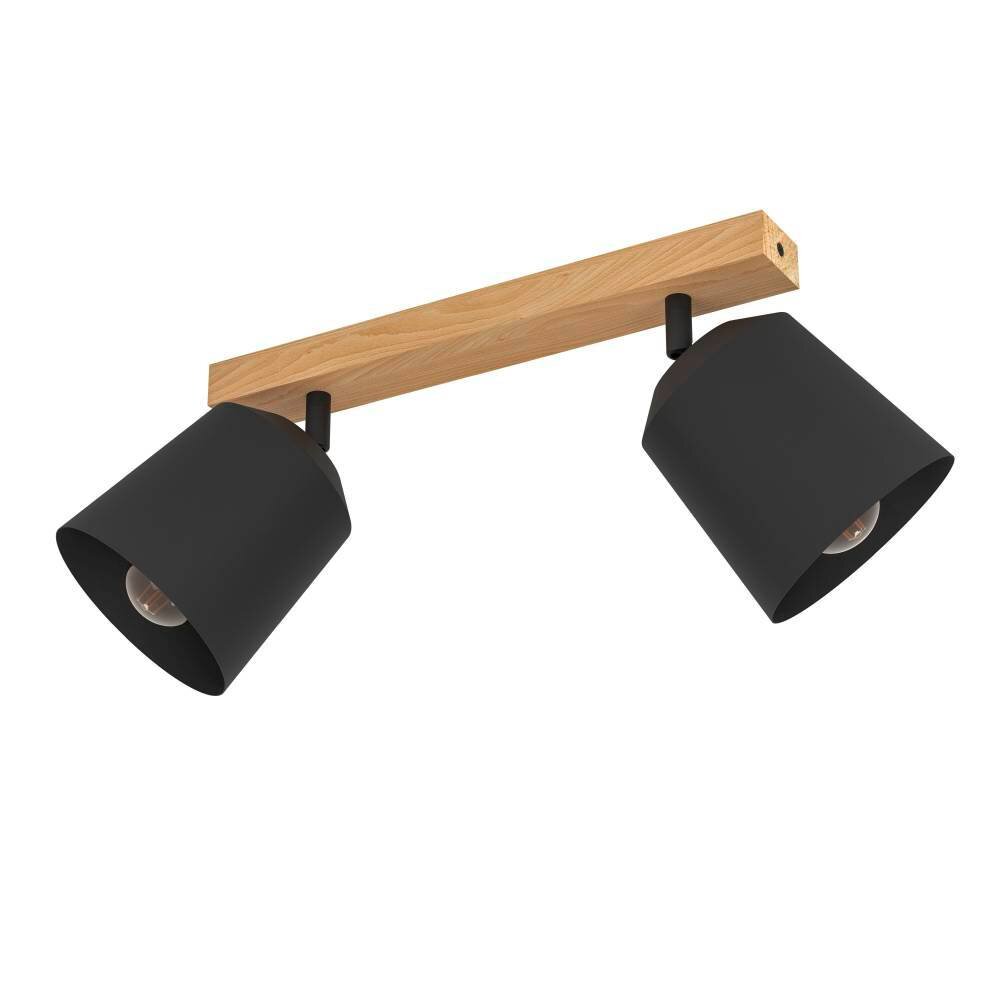 Eglo COTORRO Deckenleuchte Braun, Schwarz, 2-flammig main product photo