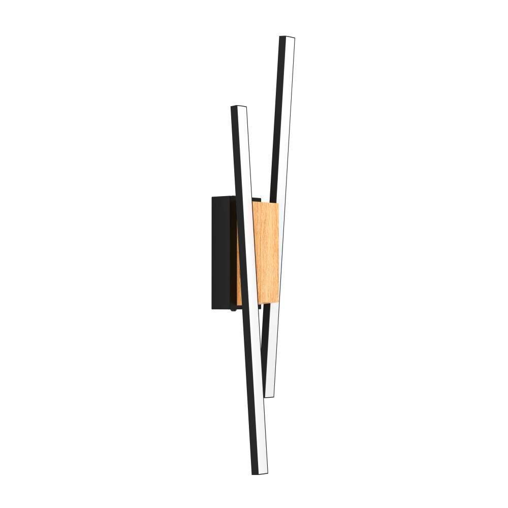 Eglo PANAGRIA Wandleuchte LED Braun, Schwarz, 2-flammig main product photo