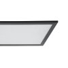 Eglo BORDONARA Deckenpanel LED Schwarz, Weiß, 1-flammig, Fernbedienung