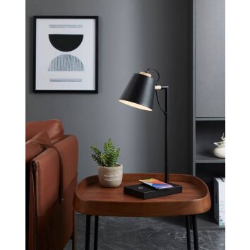 Eglo LACEY-QI Tischleuchte LED Braun, Schwarz, 1-flammig Eglo LACEY-QI Tischleuchte LED Braun, Schwarz, 1-flammig