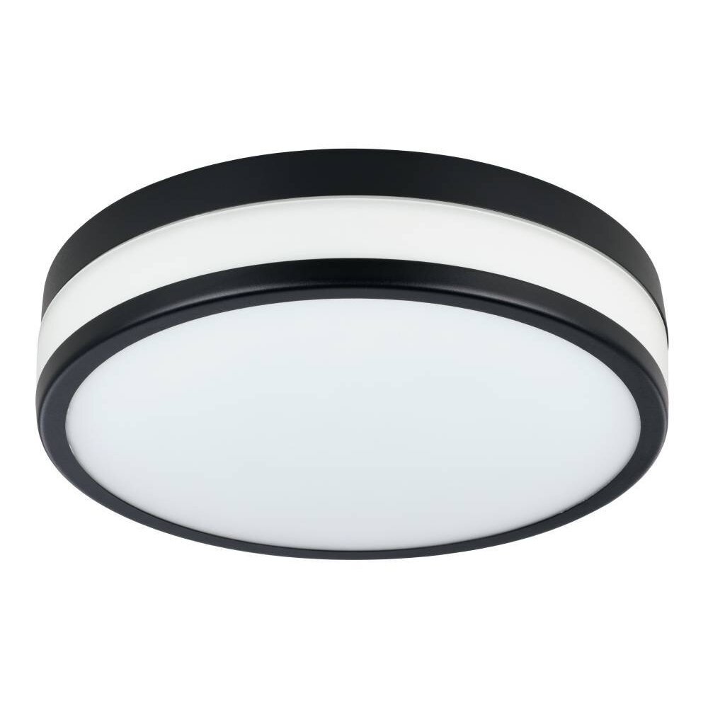 Eglo LED PALERMO Deckenleuchte Schwarz, 3-flammig main product photo