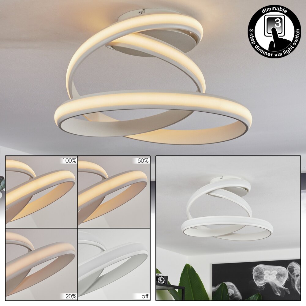 Ramada Deckenleuchte LED Weiß, 1-flammig main product photo