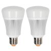 Candal E27 LED RGB 11 Watt 2200-6500 Kelvin 806 Lumen 2er Set mit Fernbedienung