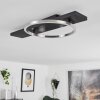 Pompu Deckenleuchte LED Schwarz, 1-flammig
