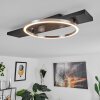 Pompu Deckenleuchte LED Schwarz, 1-flammig